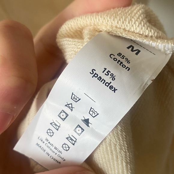 NWT Halara Mini Tank Chill In My Feels U Neck Plain Bodycon DRESS in Cream - Picture 4 of 11